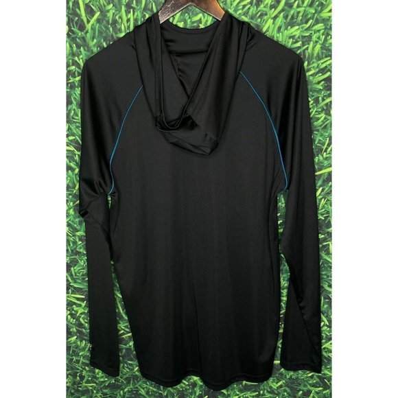 Jacksonville Jaguars NFL Black Long Sleeve T-Shirt Men’s Large Starter Stretch - Picture 2 of 4